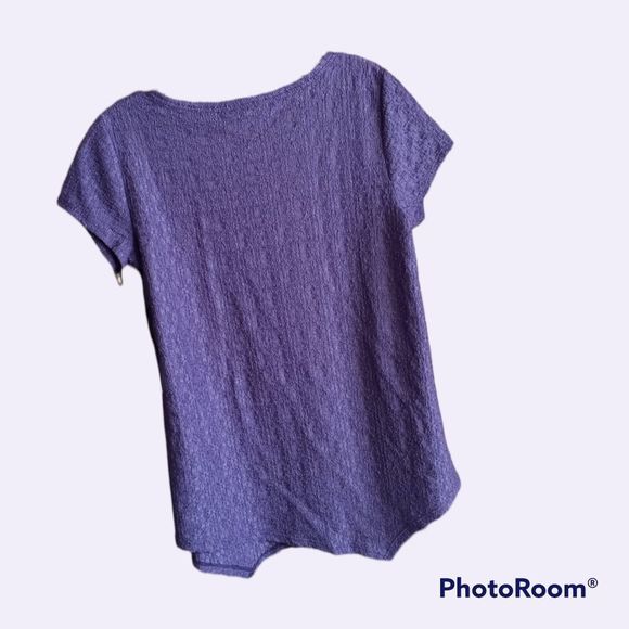 Simply Vera Wang Purple Top NWT's - Picture 2 of 3